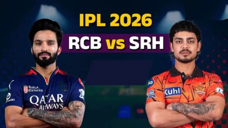 IPL 2026 Today Match: RCB vs SRH First Match Time, Playing 11, Prediction, and Live Streaming